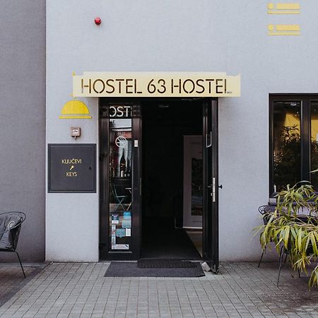 Private Rooms At Hostel63 Zagreb Exterior foto